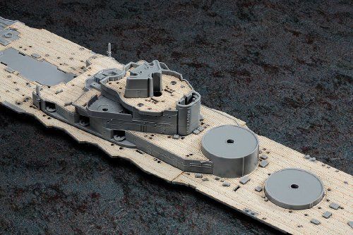 Hasegawa 1/350 Wooden Deck for Battleship Mutsu Detail Up Kit NEW from Japan F/S_4