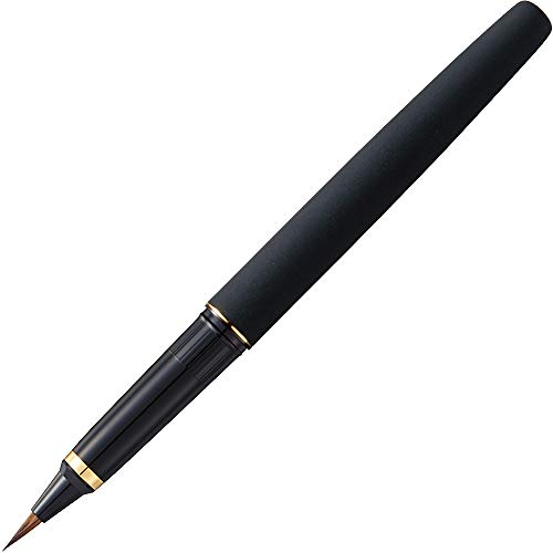 Kuretake DV140-40 Writing Brush Pen Mannen-Mouhitsu Watercolor Black Ink NEW_1