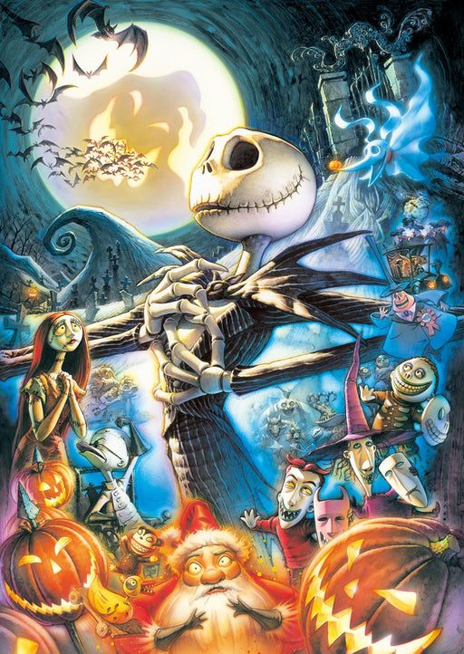Tenyo 108 pcs Jigsaw Puzzle Art of The Nightmare Before Christmas ‎D108-986 NEW_1