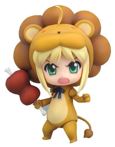 Nendoroid 050 Fate/Tiger Colosseum Saber Lion Figure from Japan_1