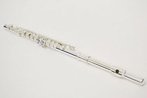 J Michael Flute For beginners FL-300S Silver plating finish Offset type ring key_4