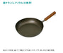 Tafuco Pure Titanium Wood Handle Frying Pan 28cm AHLJ828 NEW from Japan_2
