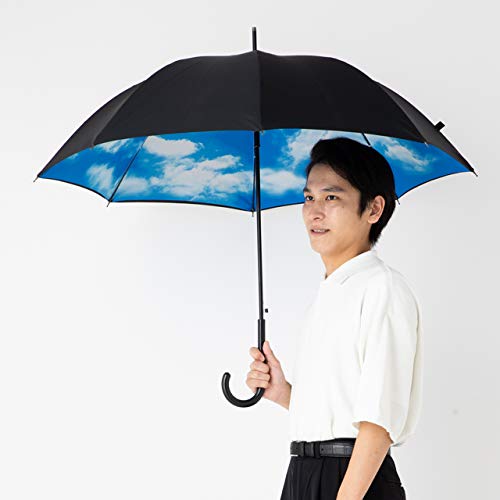 Leven Jump umbrella blue sky (unisex) 60cm LIEBEN-0480 NEW from Japan_5