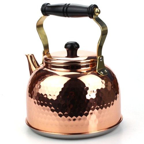 Sinkoukinzoku Pure copper kettle 2.3L IH-3517 Made in Japan IH200V, Gas stove_3