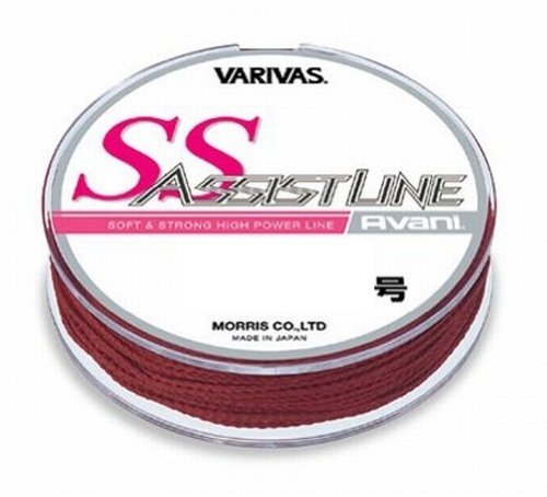 MORRIS VARIVAS Avani SS Assist Nylon&Polyarylate 20m #20 WineRed Fishing Line_1