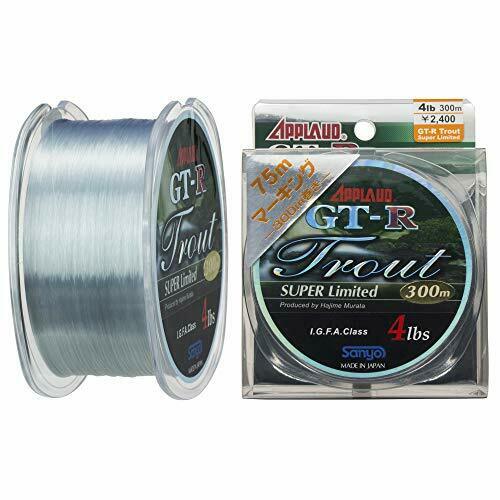 Sanyo nylon line APPLOUD GT-R trout Super Limited 300m 4lb NEW from Japan_1