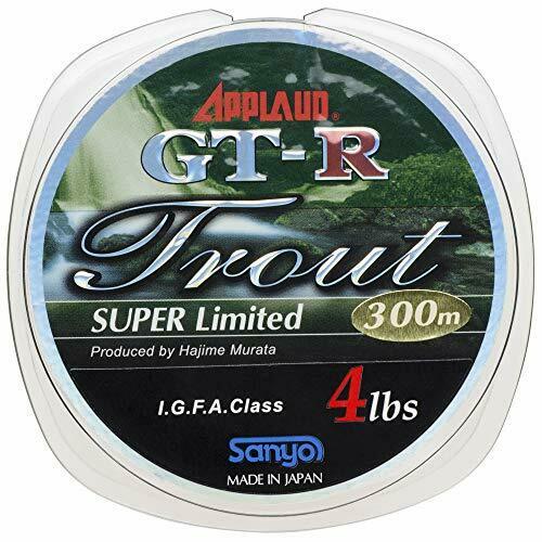 Sanyo nylon line APPLOUD GT-R trout Super Limited 300m 4lb NEW from Japan_3