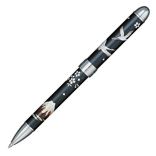 Sailor multi-function pen grace Makie 2 Ballpoint+1 pen crane Black 16-0334-220_1
