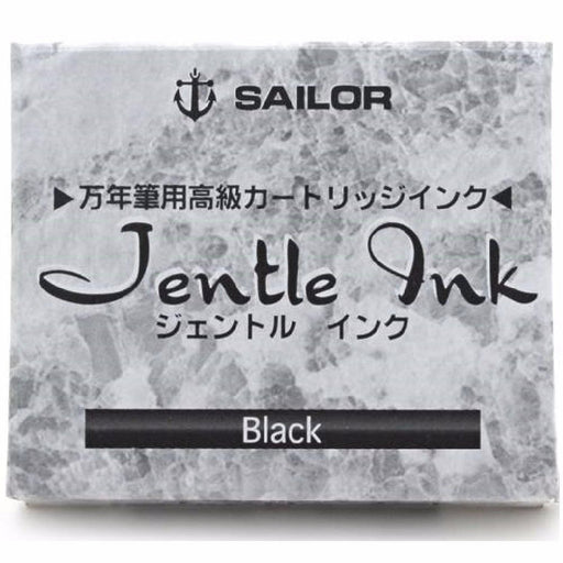 SAILOR 13-0402-120 Cartridge Ink Jentle Black 12 pcs NEW from Japan_1