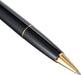 Platinum Fountain Pen Desk Ballpoint Pen Black DB-500S#1 Black Ink 169mm NEW_2