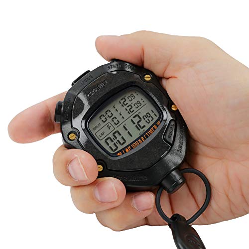Stopwatch Professional Waterproof HS-80TW-1JH / CASIO Black NEW from Japan_5