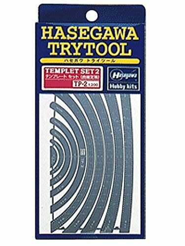 Hasegawa Templet Set 2 (Hobby Tool) TP2 NEW from Japan_1