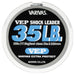 MORRIS VARIVAS VEP SHOCK LEADER 50m #10 35lb Fishing Line Black Bass Natural NEW_3