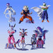 Bandai Dragon ball Z HG Special SP Part 3 Freeza Mini Figure Set of 7 NEW_1