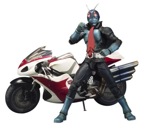 S.I.C. Vol. 46 Masked Kamen Rider The First RIDER 1 & CYCLONE Set Figure BANDAI_1