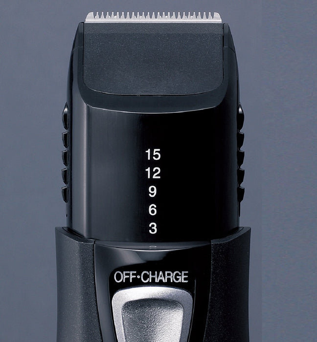 Panasonic beard trimmer black With 5-step attachment ER2403PP-K Battery Powered_4
