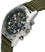 Seiko CHRONOGRAPH SND377R Oversea Model Cloth Band Green NEW from Japan_3