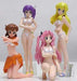 BANDAI Moe a la Mode GIRLS Bravo Set of 4 Full Complete Set Gashapon toys NEW_2