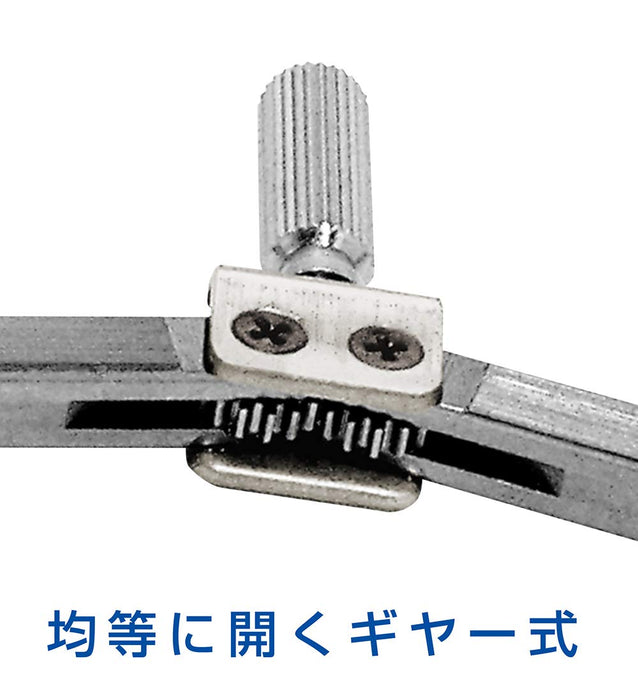 Shinwa Sokutei Compass Drafting B 75396 150mmx13mmx10mm ‎Industrial Style NEW_4