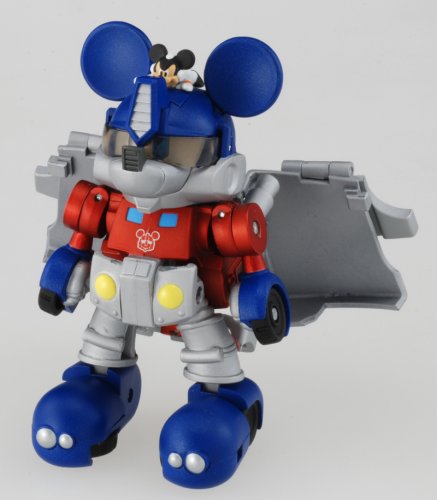 Transformers Disney Label Mickey Mouse Trailer Figure Takara Tomy NEW from Japan_5