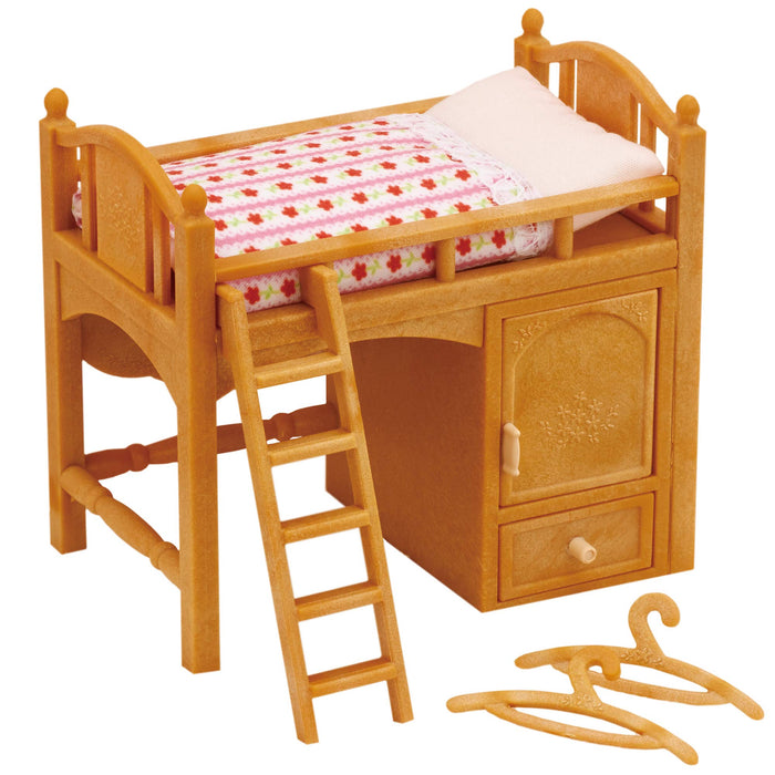 EPOCH Sylvanian Families Calico Critters Family furniture Loft bed KA-314 NEW_1