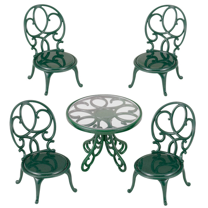 EPOCH Sylvanian Families garden table chairs set KA-621 Doll House Furniture NEW_2