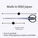 HAYBK ALLEX Just Size Scissors Super Long Large size 17111 Made in Japan NEW_2