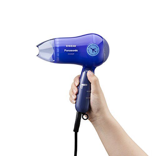 Panasonic Hair Dryer ZIGZAG Turbo Dry 1200 Blue EH 5202 P-A NEW from Japan_5