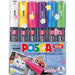 Uni-posca Paint Marker Pen - Extra Fine Point - Set of 6 (PC1M6C) NEW from Japan_1