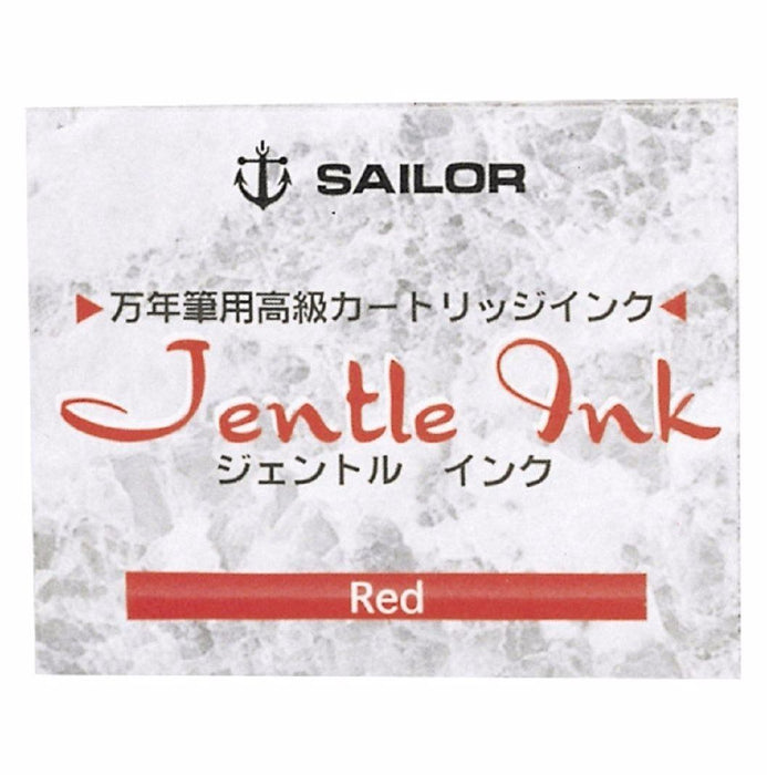 SAILOR 13-0402-130 Cartridge Ink Jentle Red 12 pcs NEW from Japan_1
