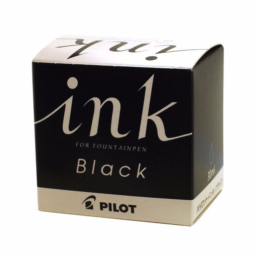 PILOT INK-30 -B Bottle Ink for Fountain Pen Black 30ml NEW from Japan_2