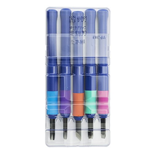 Sakura Color Chisel EHT-5A 5 pieces set Carving Tool NEW from Japan_2