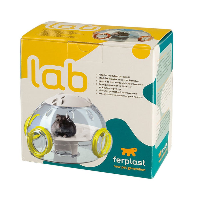 Ferplast lab Exercise Centre for LAB Cage House Hamster 22.5x20.7x14.3cm NEW_2