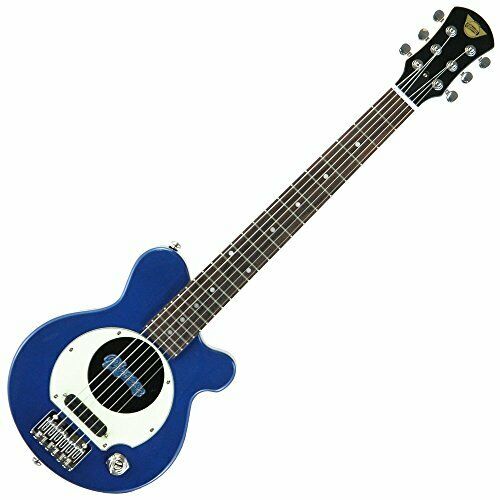 Pignose with electric guitar metallic blue soft case PGG-200 MBL NEW from Japan_1