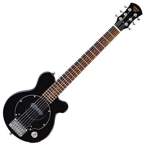 Pignose Electric Guitar with Soft Case PGG-200BK Black Built-in 10cm speaker NEW_1