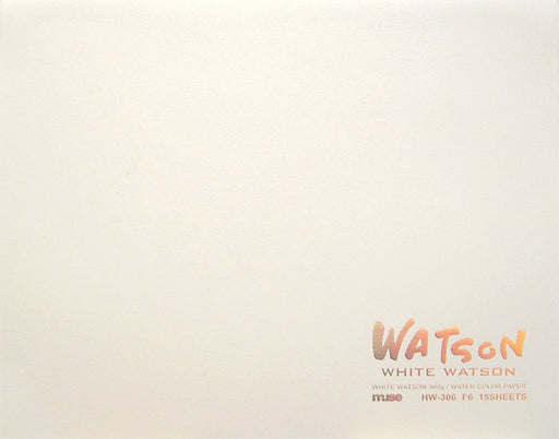 Muse watercolor paper White Watson block F6 300g White 15 pieces HW-306 F6 NEW_1