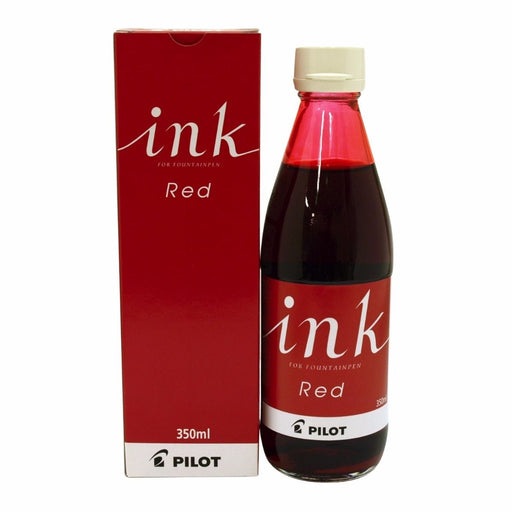 PILOT INK-350 -R Fountain Pen Ink Red 350ml from Japan_1