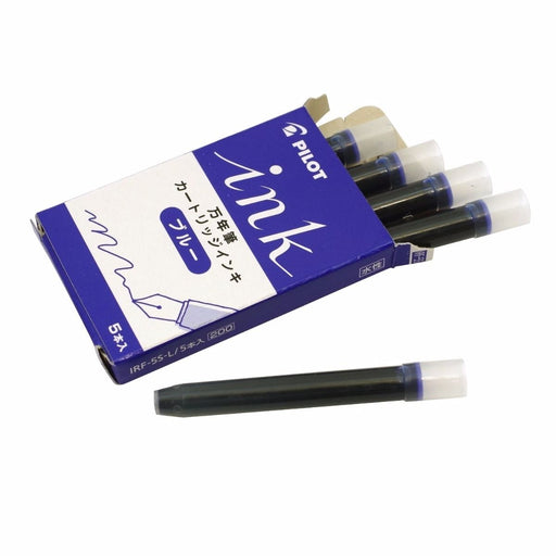 PILOT IRF-5S -L Cartridge Ink for Fountain Pen Blue 5 pcs NEW from Japan_1