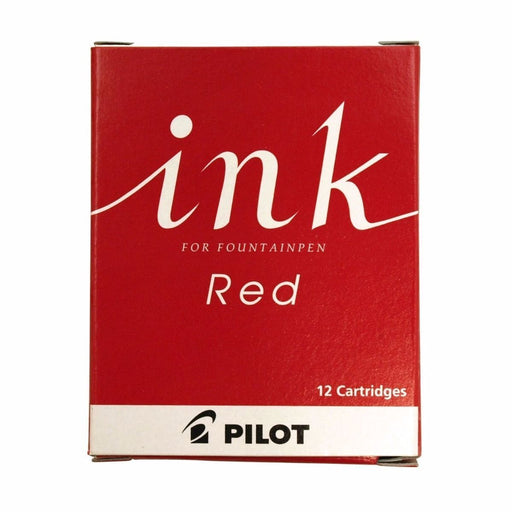 PILOT IRF-12S Cartridge Ink for Fountain Pen  Red 12 pcs NEW from Japan_2