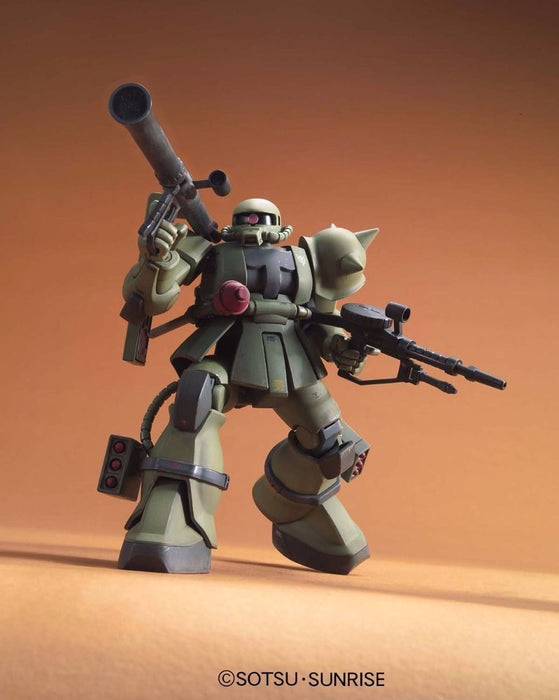 BANDAI HG U.C. HARD GRAPH 1/144 MS-06 ZAKU THE GROUND WAR SET Plastic Model Kit_4