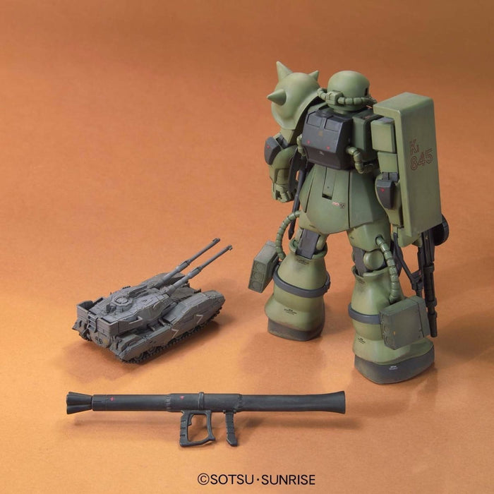 BANDAI HG U.C. HARD GRAPH 1/144 MS-06 ZAKU THE GROUND WAR SET Plastic Model Kit_5