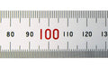 Shinwa Ruler Straight Scale With Silver Stopper 300mm 76752_SML Stainless Steel_4