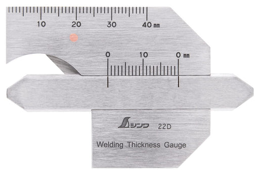 SHINWA 58691 Measurement Welding Gauge Precision finishing Stainless Steel NEW_1