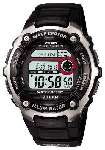 Casio Watch Sport Gear (Old Model) Radio Clock WV-M200-1AJF Black WV-M200-1A NEW_1