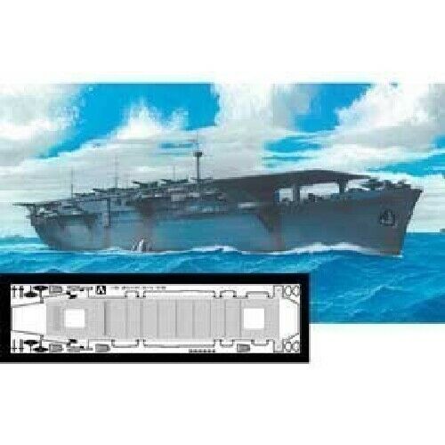 IJN Aircraft Carrier Taiyou Super Detail w/Etching Parts 1/700 Plastic Model_2