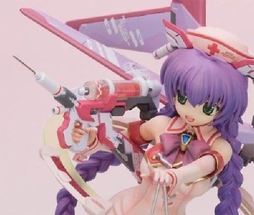 School Swim Suit Mecha Nurse Girl Nana 1/8 Scale Figure from Japan_5