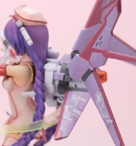 School Swim Suit Mecha Nurse Girl Nana 1/8 Scale Figure from Japan_7