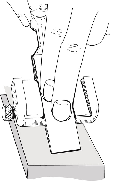 ICHINEN ACCESS Strong TooL 57-13 Japanese Chisel Sharpening Guide Aluminum NEW_2