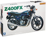 Aoshima 1/12 BIKE Kawasaki Z400FX Plastic Model Kit from Japan NEW_1