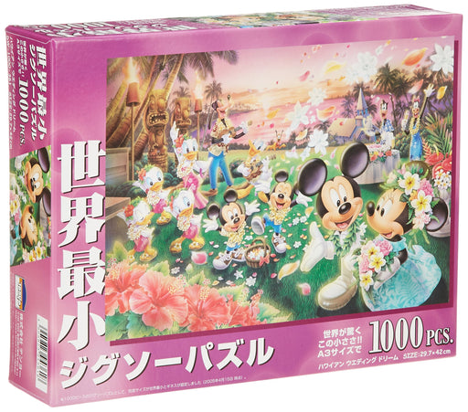 Tenyo 1000 Piece Jigsaw Puzzle Disney Hawaiian Wedding Dream ‎DW1000-361 NEW_1